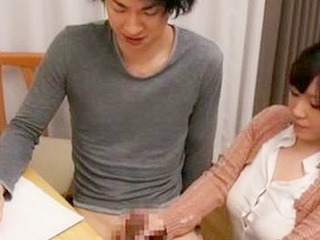 Nippon busty teacher Shinobu Mizuki's kinky XXX lessons make students focus harder than ever